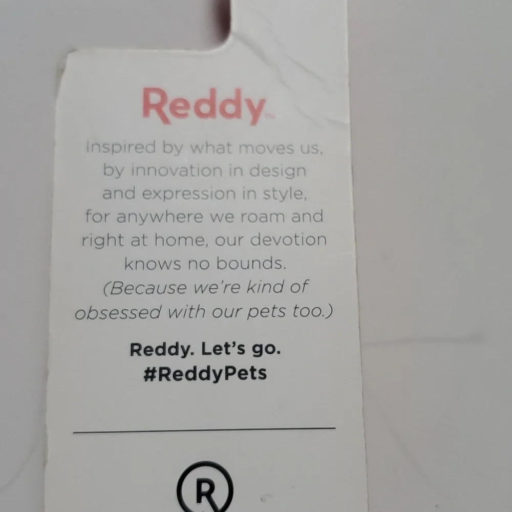 Reddy Grey Durable Dog Collar-Medium
